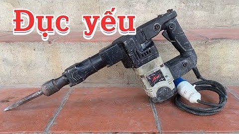 Cách sửa máy đục bị đục yếu!nguyên nhân và cách khắc phục rất đơn giản!#vancuongdodien#mayducyeu
