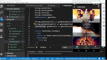 Master Flutter Dart De cero a experto - Cartelera de Películas -14 Media List Franja Géneros