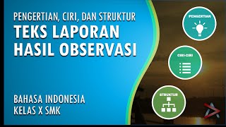 Bahasa Indonesia: Teks Laporan Hasil Observasi (Pengertian, Ciri, dan Struktur)