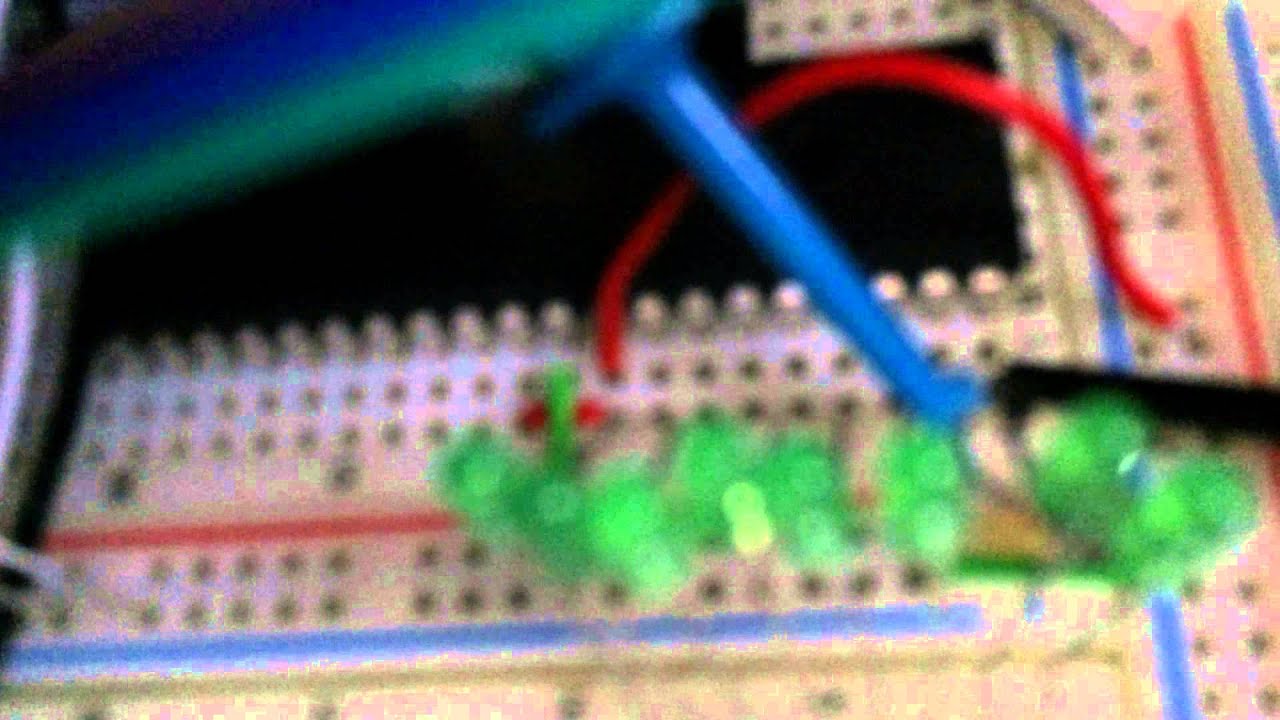 Finally running some LEDs on my atmega644p