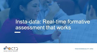 Insta data! Real-time formative assessment that works