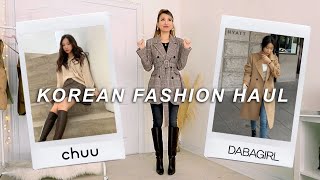 Korean Fashion Try-On Haul 2022 *NEW IN*