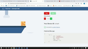 Assessment 3 Controlling speed of the conveyor belt