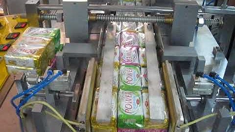 Automatic Soap Collating and Over Wrapping Machine