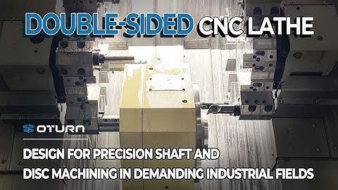 Complete Both Ends in One Go | Double-End CNC Machining Solution by OTURN #cnc #machine #metal
