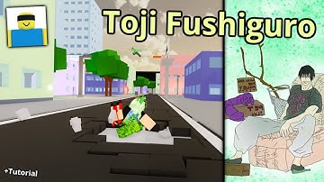 (outdated) Toji Moveset In Jujutsu Shenanigans Skill Builder (+Tutorial)