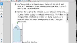 Geometry 3D PARCC Questions Pt 2 Q135