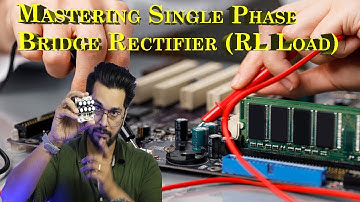 Single Phase Bridge Rectifier with an RL- Load| Lecture 10| #gate2024 #btech #mtechprojects