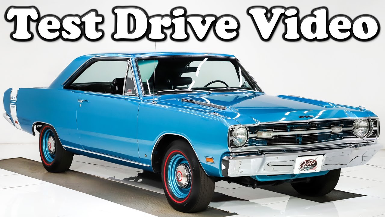 1969 Dodge Dart GTS Test Drive (V20995) - YouTube