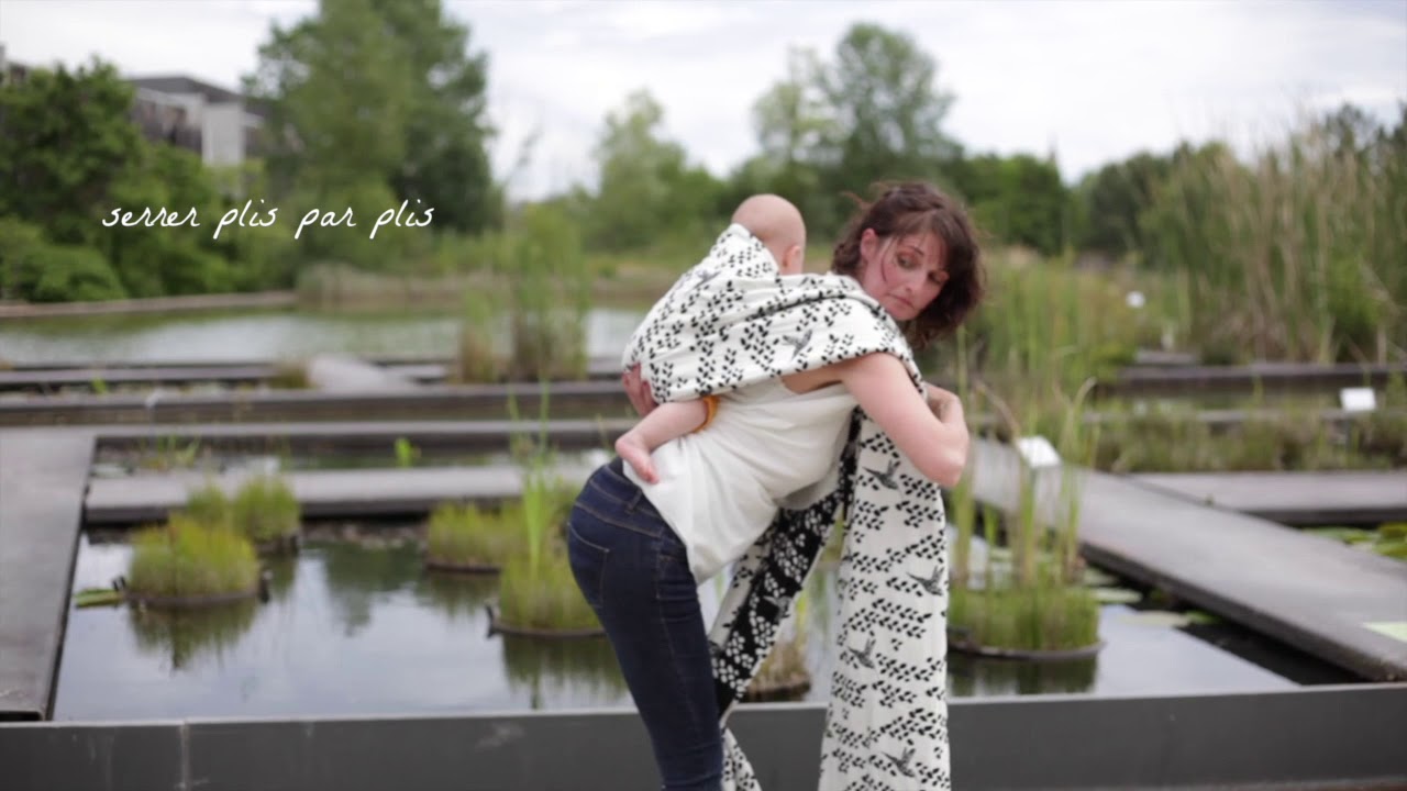 Tutoriel - Echarpe de portage - Le noeud kangourou au dos par Leora