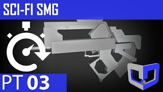 Sci-Fi Gun Modeling in Blender 2.8 Pt.3