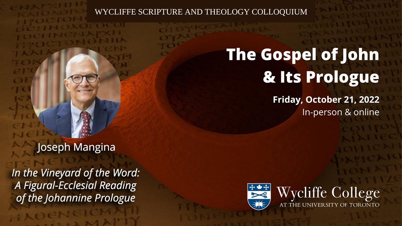 In the Vineyard of the Word: A Figural-Ecclesial Reading of the Johannine Prologue - Joseph Mangina