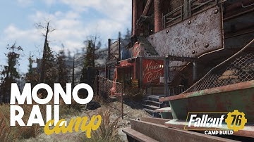 Monorail Elevator Camp | Fallout 76 CAMP Build