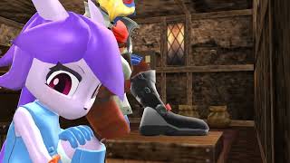 [MMD] Falco Farts on Lilac's Face (Stinky Mouse)