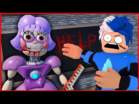 😈 KORKUNÇ ROBOT ÖĞRETMEN PEŞİMİZDE | ROBLOX ESCAPE MISS ANI -TRON's DETENTION | HAN KANAL KÜBRA NİSA