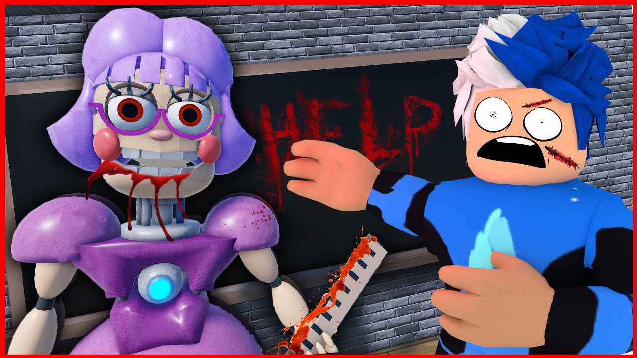 😈 KORKUNÇ ROBOT ÖĞRETMEN PEŞİMİZDE | ROBLOX ESCAPE MISS ANI -TRON's DETENTION | HAN KANAL KÜBRA NİSA