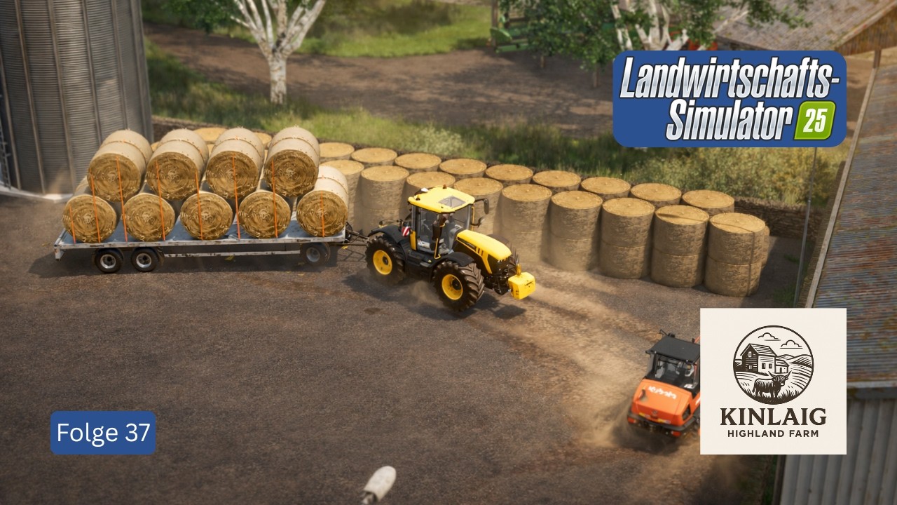 Neues Lager MUSSTE her! 😱 Ballen übernehmen den Hof | Kinlaig | Highlands Fishing | LS25 F37