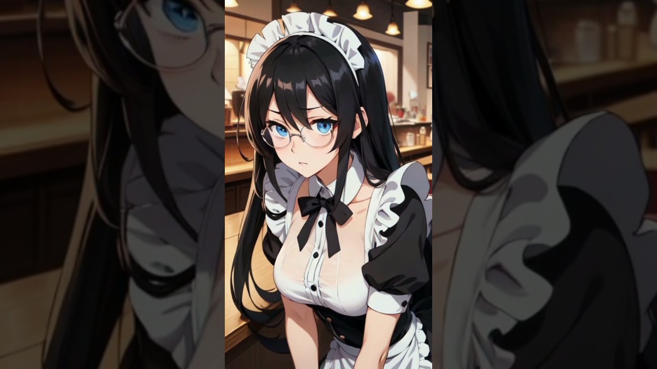 Handsome Barista Man Become Sexy Maid Woman 