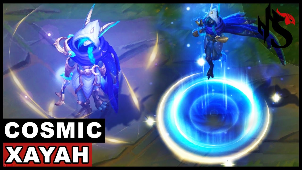 Cosmic Dusk Xayah Skin Spotlight (League of Legends) - YouTube
