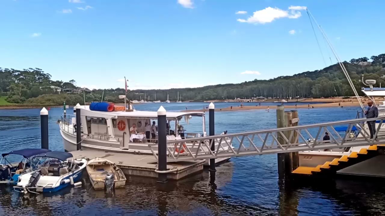 Wedding day on Pittwater with Northern Beaches PA Hire