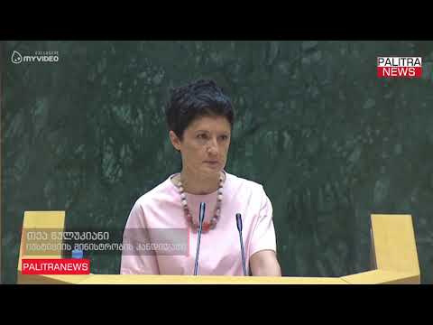 პარლამეტში გაერთიანებული კომიტეტების სხდომაზე მინისტრობის კანდიდატებს უსმენენ