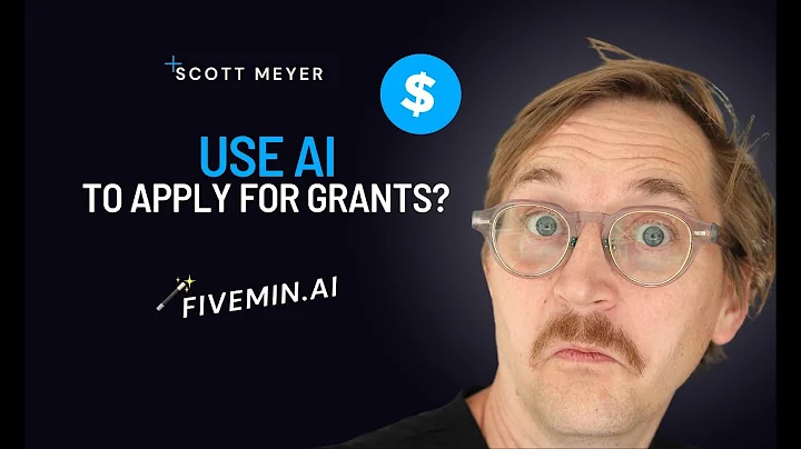 Quickly Apply for Grants with ChatGPT and AI