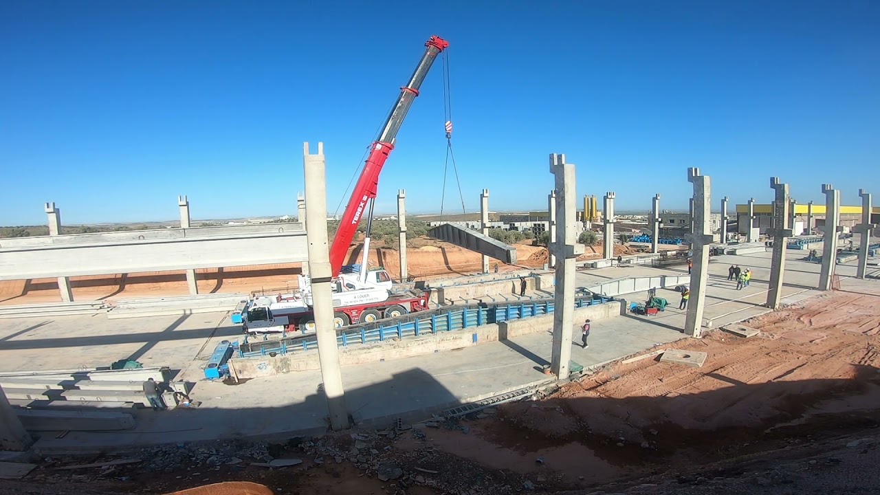 Montage de la charpente en béton par Best Beton YouTube — free download