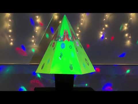 【プロジェクションマッピング】クリスマスツリー