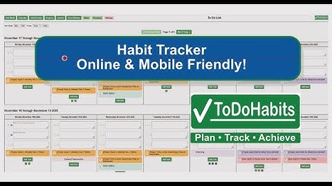 Habit Tracker Tutorial – How to Add, Edit, Reorder, and Rate Habits in TodoHabits