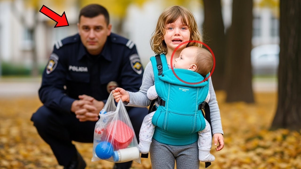 When a Police Officer Found a Homeless Girl With Her Baby Picking Trash ...