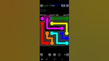 How To Solve Flow Free 6x6 Mania Level 12 Board Walk Through Solution Walkthrough