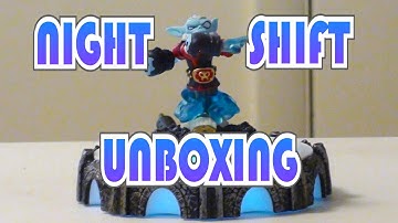 Skylanders Swap Force - Night Shift Unboxing