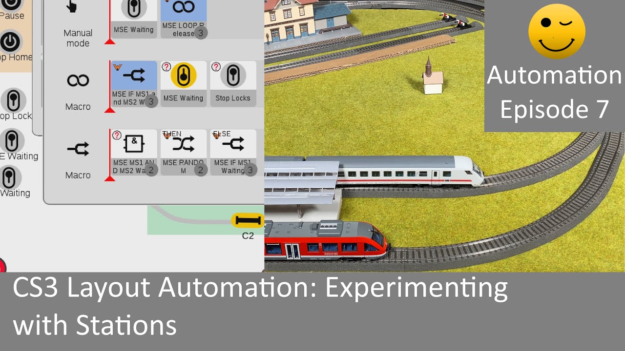 CS3 Layout Automation: Experimenting with Stations (Automation Episode 7) -  YouTube
