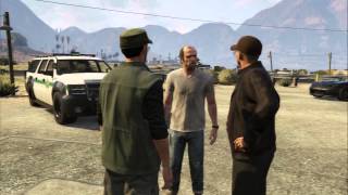 Grand Theft Auto V - The Civil Border Patrol: Joe & Joseph Intro Scene 