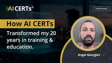 How AI CERTs Transformed My 20 Years in Training & Education