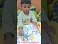 🎨 Little hands, big creativity! 🌈🖍️ #ColoringActivity #CreativeKids #education #trending
