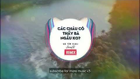 CÁC CHÁU CÓ THẤY BÀ NGẦU KHÔNG REMIX | BÀ TÂN VLOG