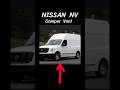 Nissan NV camper van