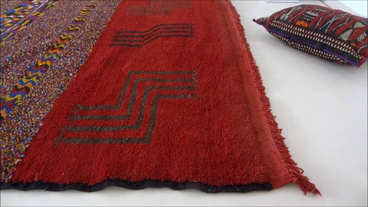 New Boujad Moroccan Berber Rug - BOU023 Authentic Genuine Handmade