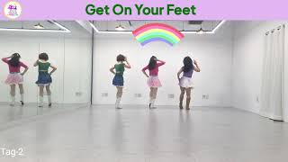 Get On Your Feet Linedance Improver 겟온유어핏 라인댄스 중급