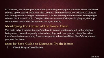 Solving the Cordova Android App Force Close Issue After Build