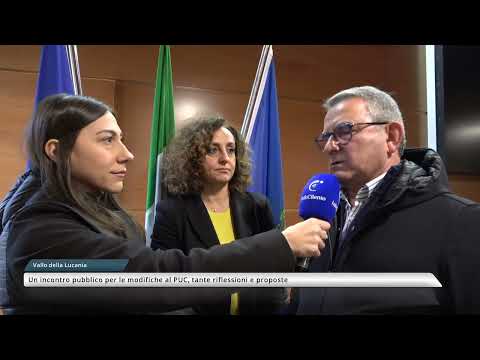 Un incontro pubblico per le modifiche al PUC: un incontro a Vallo della Lucania