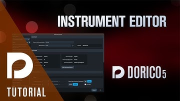 Instrument editor | Dorico 5