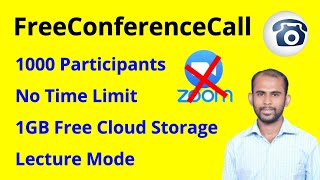 Best Free Conference Software in Tamil | 1000 participants | No Time Limit | Freeconferencecall.com screenshot 1