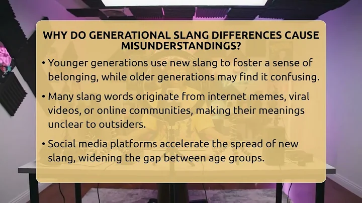 Why Do Generational Slang Differences Cause Misunderstandings? - SlangXplained