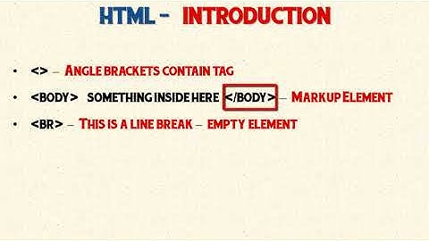 HTML Tutorial for Beginners - 22 - Bold and italic elements