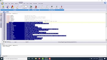 Transmisión serial (RS232) con PIC18f4550