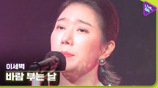 [Live. ON] 이세벽 (LEE Se-byeok) & 바람 부는 날 (Windy Day)