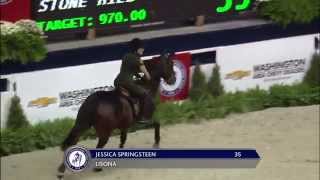 Jessica Springsteen and Lisona winning the $20,000 Gambler's Choice Costume Class at 2014 WIHS by jenniferwoodmedia 376,907 views 9 years ago 2 minutes, 29 seconds