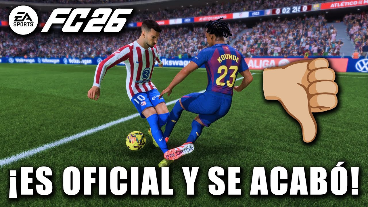 ¡EA Sports DESTRUYE FC 26! La NOTICIA que nadie quería